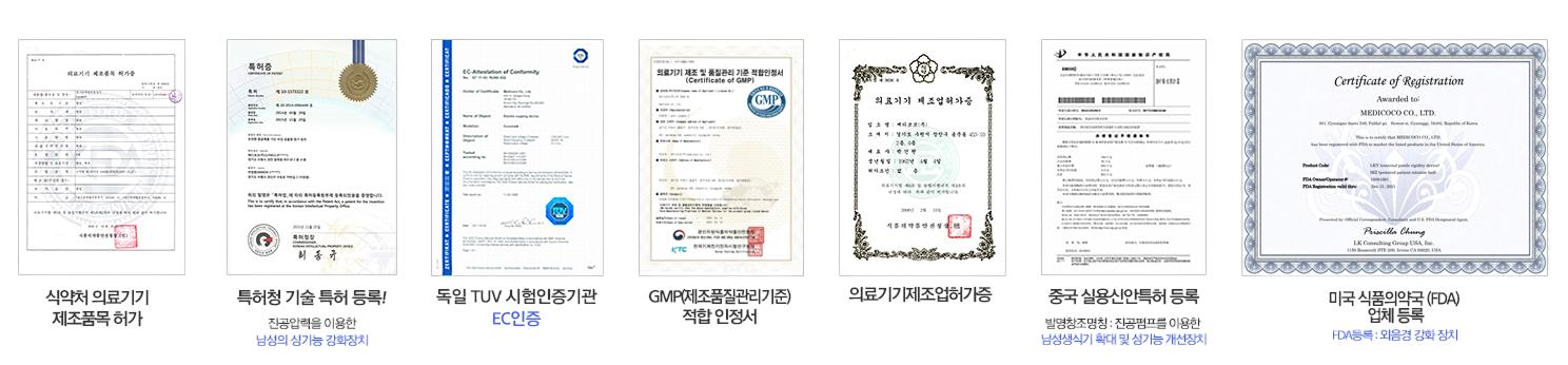 코코메디 파워 공식 인증서